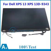 3200*1800 QHD + ЖК-Экран Полной Сборки Ноутбука С СЕНСОРНЫМ HP2YT Для Dell XPS 13 XPS13D-9343-1608T Ultrabook 13.3»