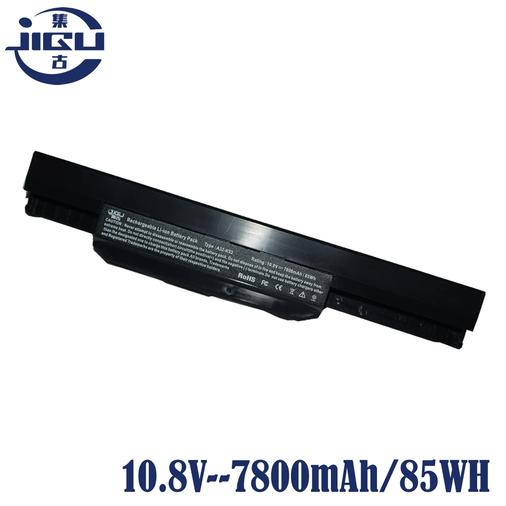 Skup JIGU 9 komórki bateria do laptopa asus K53S K53 K53E K43E K53 K53T K43S X43E X43S X43E K43T K43U A53E A53S K53S baterii