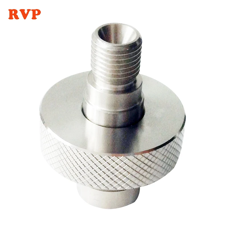 

PCP Paintball Din Station G5/8 Handle Wheel and 1/4bspp Male 60 Degree Cone Stem Stainless Steel