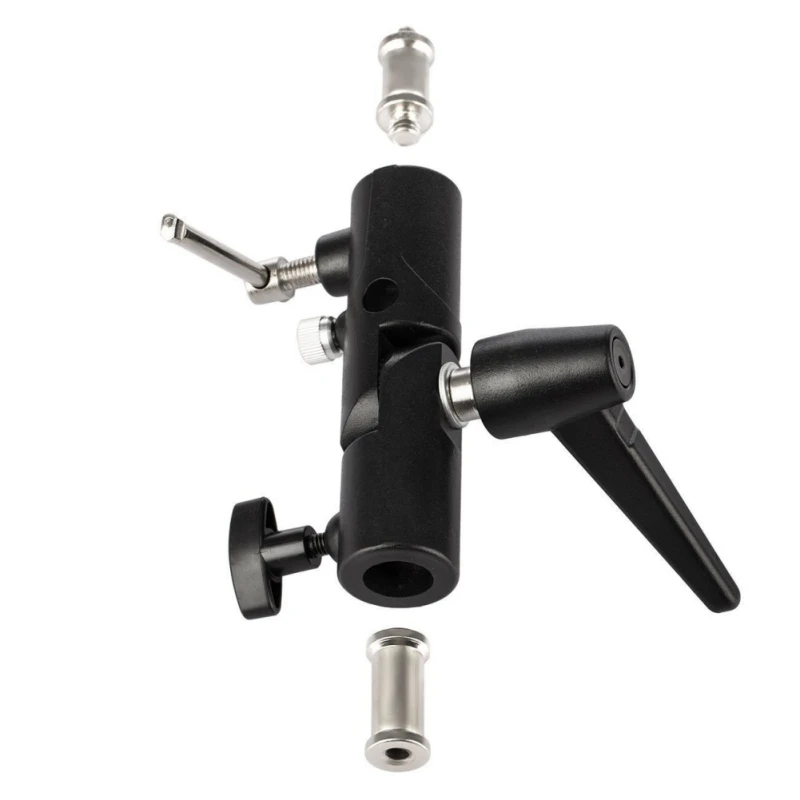  Metal Flash Base H-Type Base Can Be Equipped With Umbrella Flasher Light Stand Tripod Universal Hol