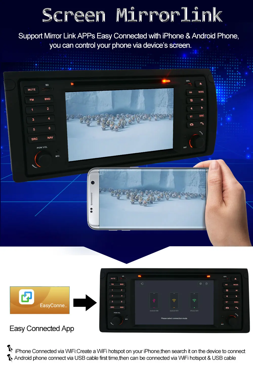 Perfect HD 1024*600 Android 8.0 Octa Core CPU 4GB RAM Car DVD Player For BMW X5 E53 E39 E38 M5 5 7 Series Radio GPS Navigation 4G WIFI 16 Perfect HD 1024*600 Android 8.0 Octa Core CPU 4GB RAM Car DVD Player For BMW X5 E53 E39 E38 M5 5 7 Series Radio GPS Navigation 4G WIFI 16