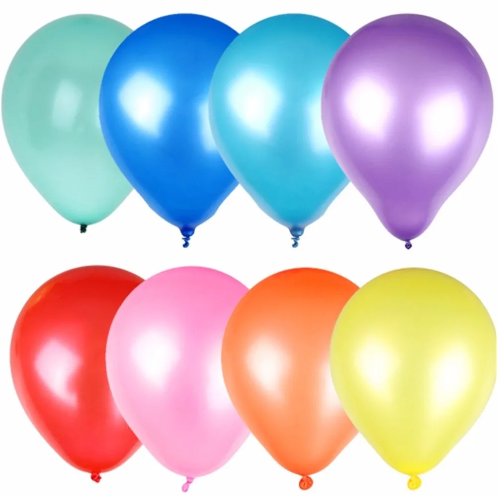 100pcs 10&quot Decor Latex Pearlized Pearl Balloons for Party Wedding Birthday Gift Christening or Balloon Toys | Игрушки и хобби
