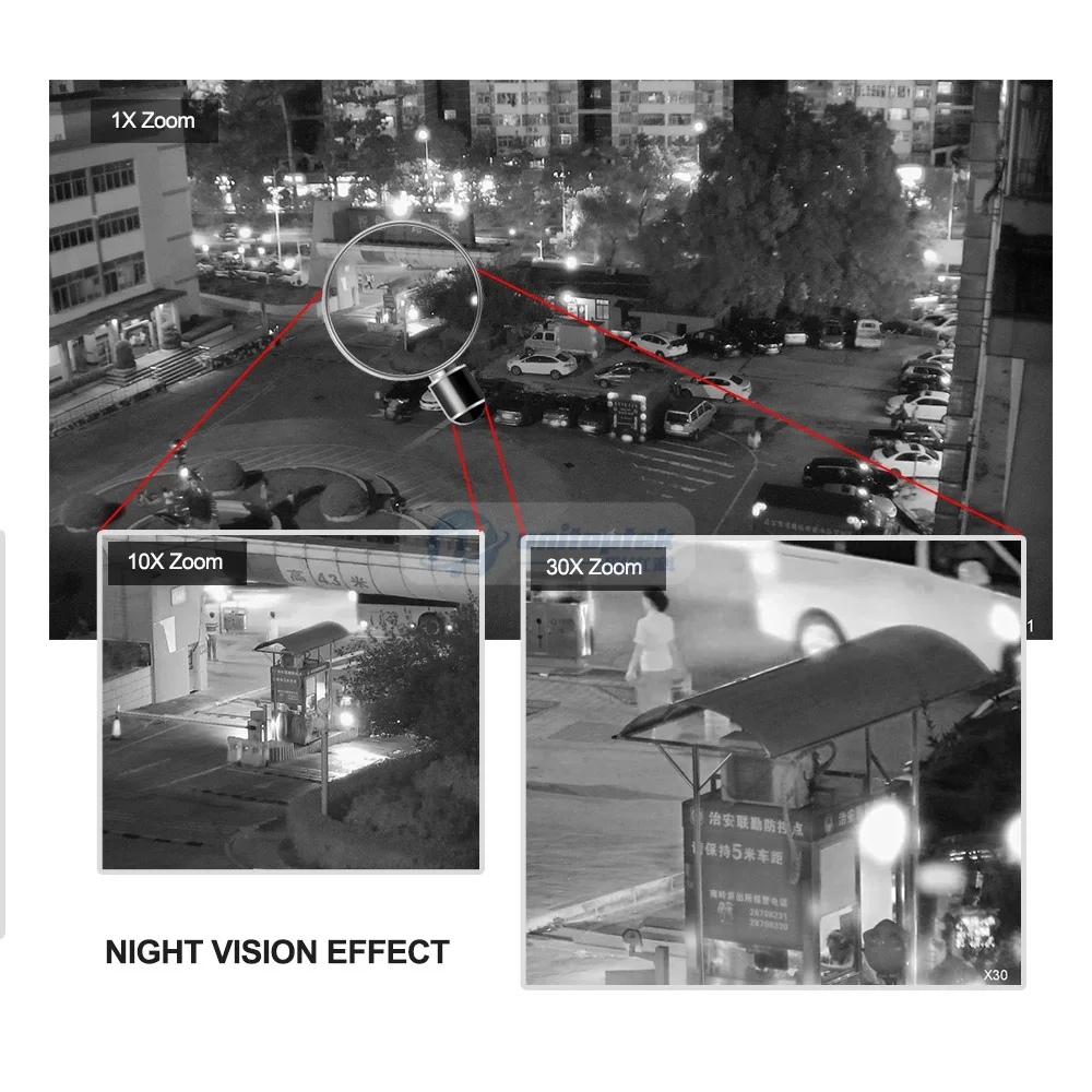  4 Inch Mini Size 1080P 4MP 5MP IP PTZ Camera Network Onvif 30X Zoom PTZ IP Camera CCTV 50m IR Night - 32811235609
