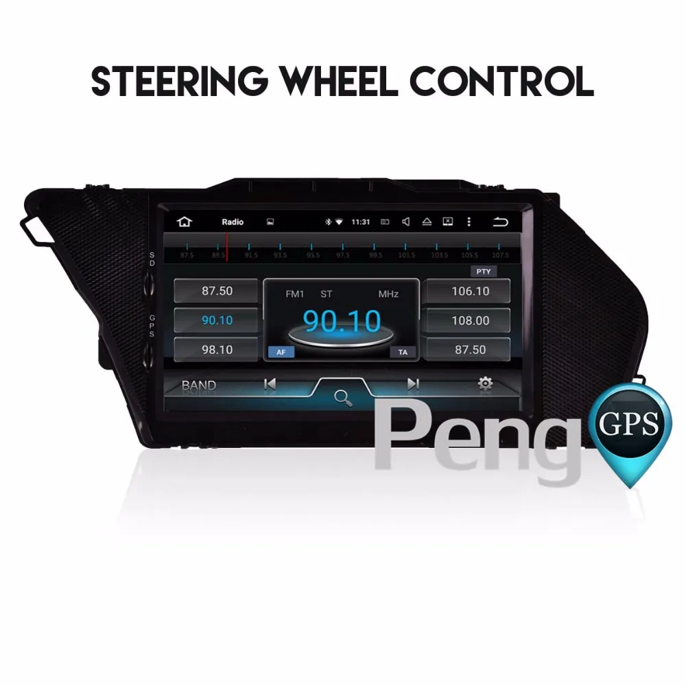 Sale Octa Core DVD Player 2 Din Stereo Android 8.0 Car Radio for Mercedes-Benz GLK X204 2008-2014 GPS Navigation Autostereo Headunit 1