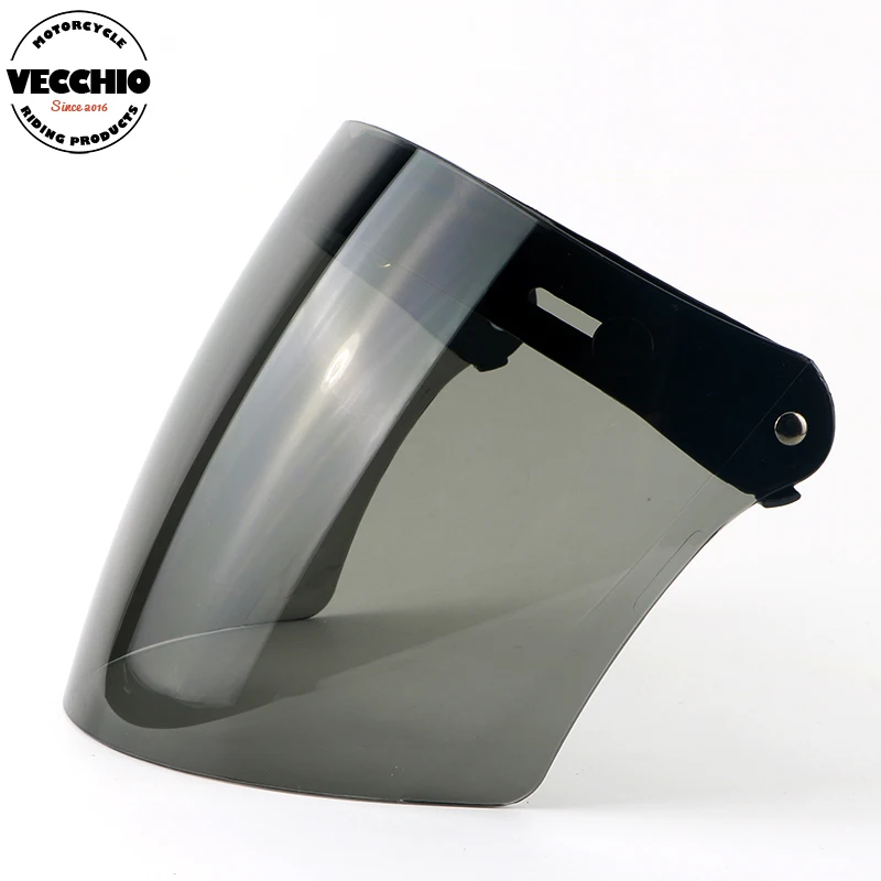 Free shipping 3 snap open face font b helmet b font visor vintage motorcycle font b