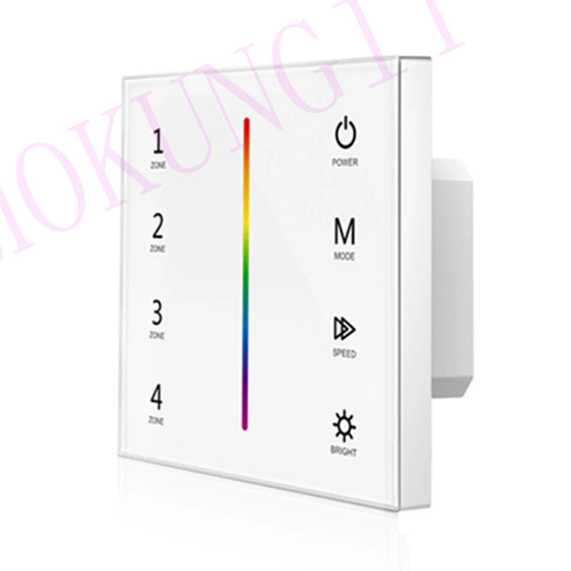 85 265VAC 4 зоны 2 4G RGB сенсорная панель дистанционного управления T13 1 DMX512 главное