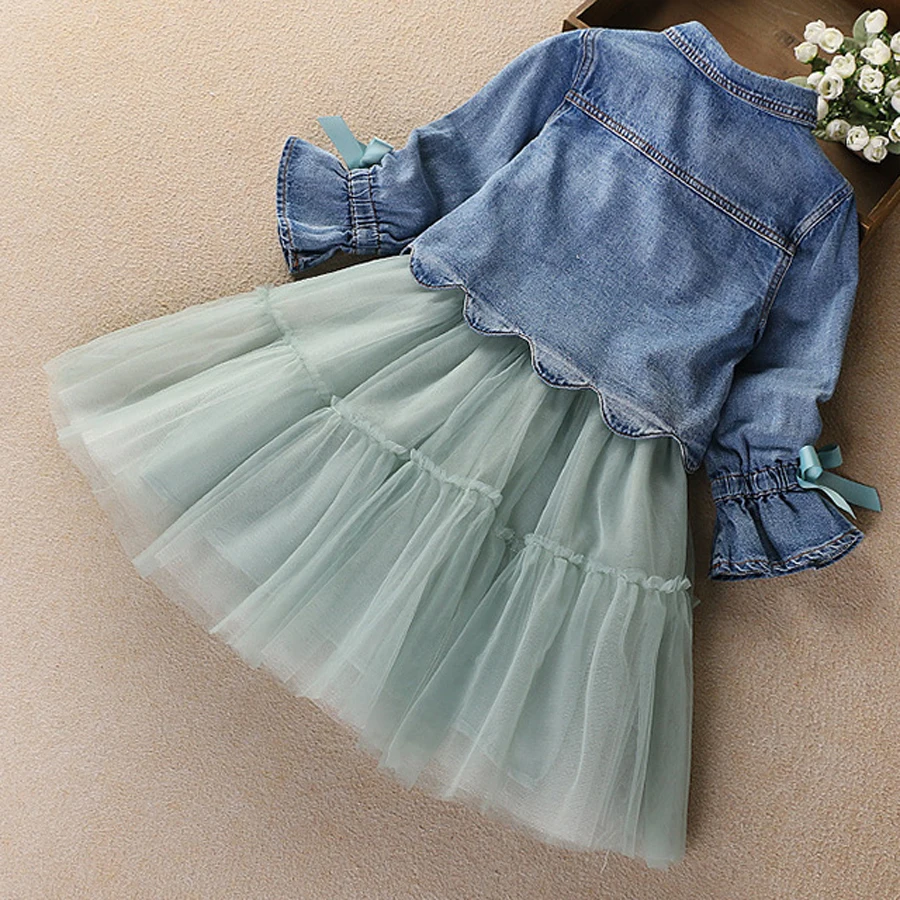 tutu vestido 2 pçs crianças ternos infantil conjunto roupas