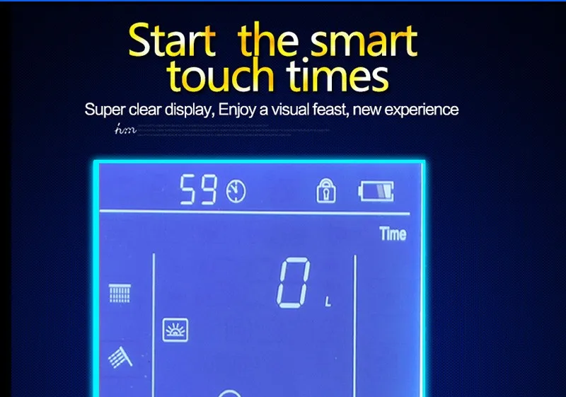 hm Digital Shower Controller,LED Touch 3 Way Thermostat Shower Controller,Display Control System,LCD Smart Temperature Mixer (6)