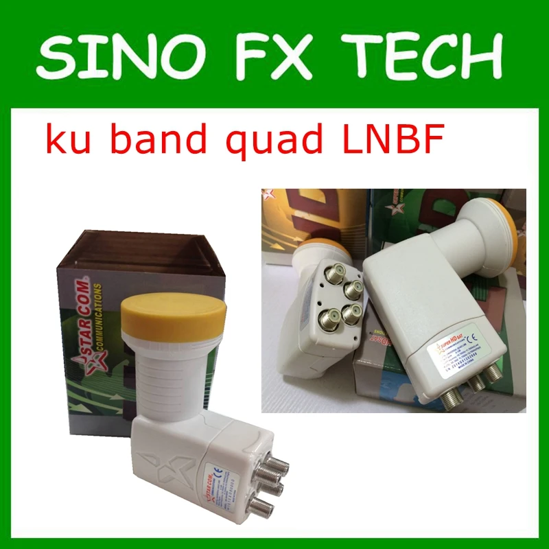 Заводская цена Премиум универсальный ku band quad lnb quad lnbf низкий уровень шума 0.1dB