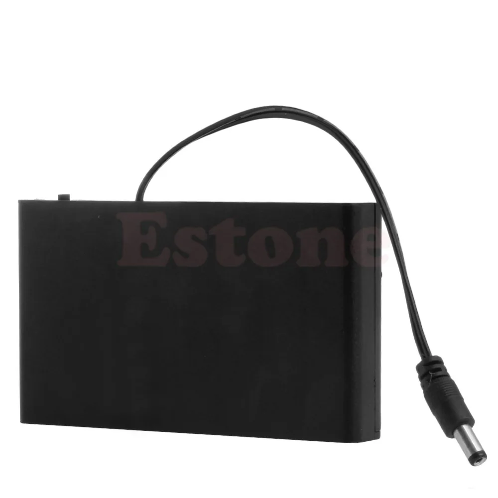 

8 AA Cells 12V Battery box Clip Holder Box Case Cover ON/OFF Switch Wire Lead 7#48dropshipping