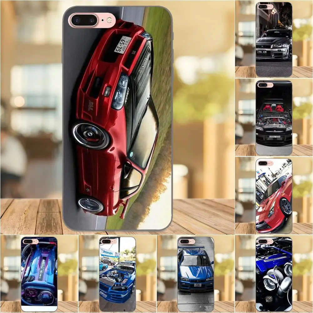 

TPU Design Customized For Xiaomi Redmi Note 2 3 4 4A 4X 5 5A 6 6A Plus Pro S2 Y2 Nissan Skyline R34 Engine