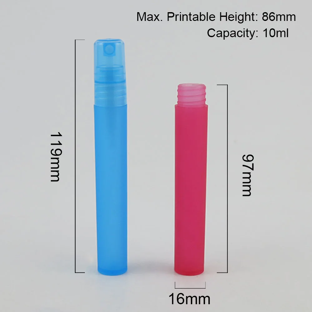 12 x10ml Simple Traverl Portable Perfume Sprayer Bottle Perfume Women Perfume Atomizer Packaging Spray Empty Cosmetic 2