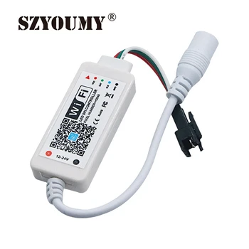 

SZYOUMY Magic Home WiFi LED SPI Controller Android IOS APP Smart Wireless WiFi Control LED Mini Pixel Controller For Full Color