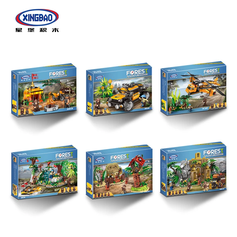 Xingbao 15006 Building Block Set Forest Adventure 1280 pieces