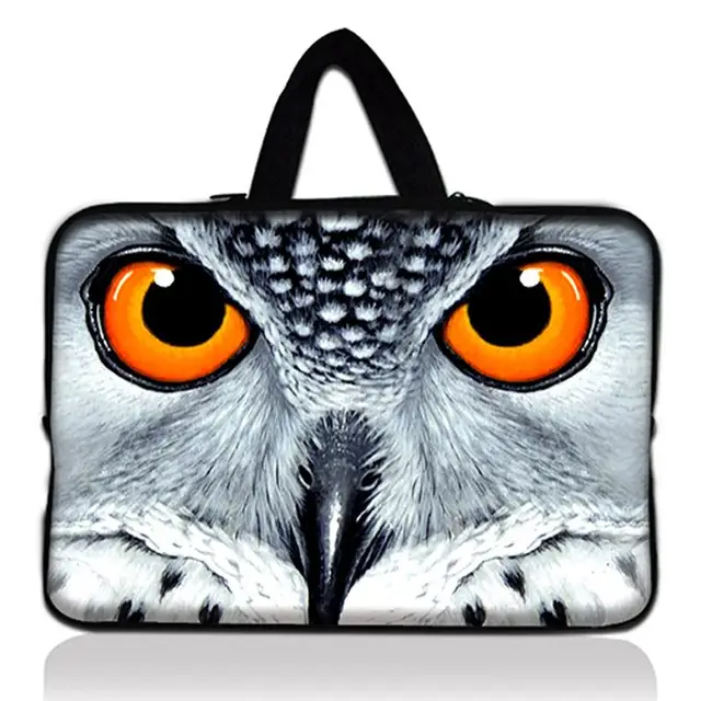 Cheap 13'' owl laptop bag tablet sleeve case with handle PC handbag 13.3 inch computer notebook cover pouch For MacBook HP Acer Asus # Cheap 13'' owl laptop bag tablet sleeve case with handle PC handbag 13.3 inch computer notebook cover pouch For MacBook HP Acer Asus #