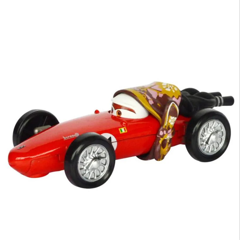 Cars Disney Pixar Cars 3 McQueen Racing Family 1:55 Metal Alloy Diecast Toy Car For Kids - Цвет: 32