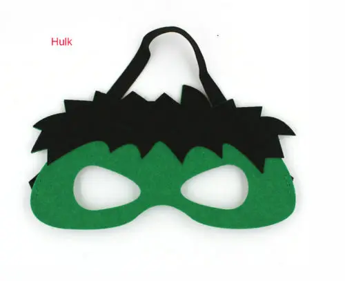 Hot Cute Super Hero Eye Mask Kids Baby Boy Girl Cool Decorate Heros Halloween Fancy Party Props Costume Masquerade Eye Mask