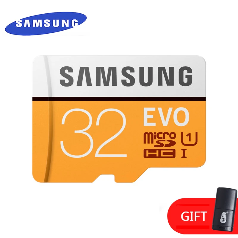 SAMSUNG Оригинальная карта памяти micro sd 16 Гб/32 ГБ/SDHC 64 Гб/SDXC класс 10 EVO TF флеш-КАРТЫ Подлинная безопасность