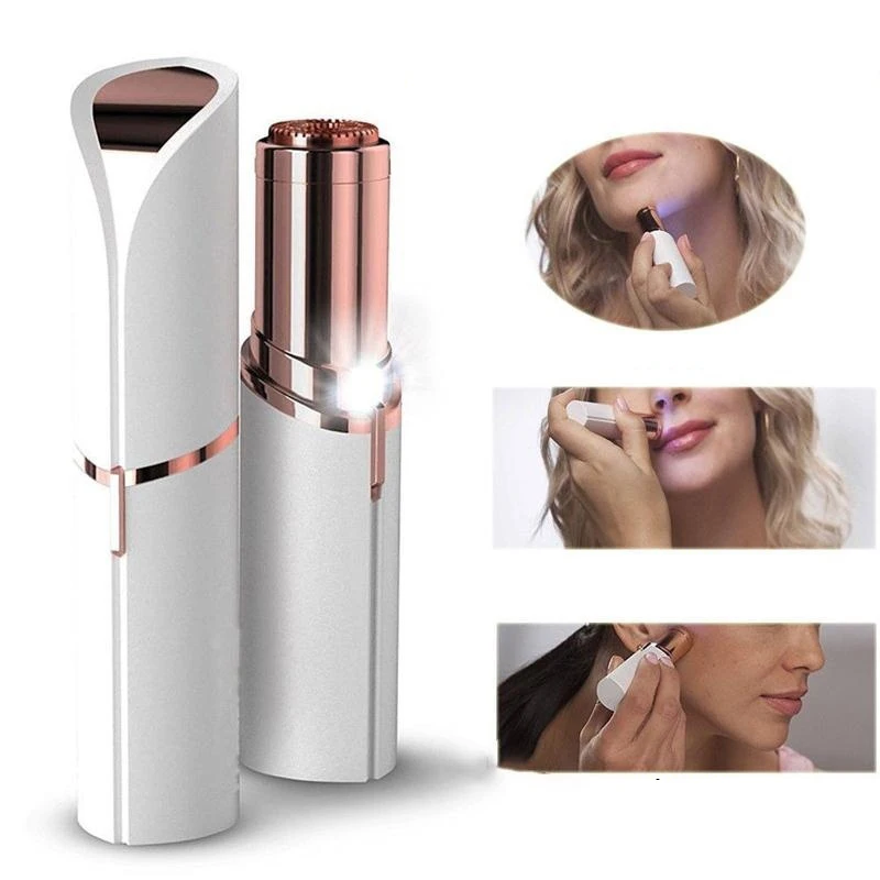 

Perfect hair remover Mini Electric Body Facial Hair Remover Face Depilator Defeatherer Fashion Removals Body Face Neck