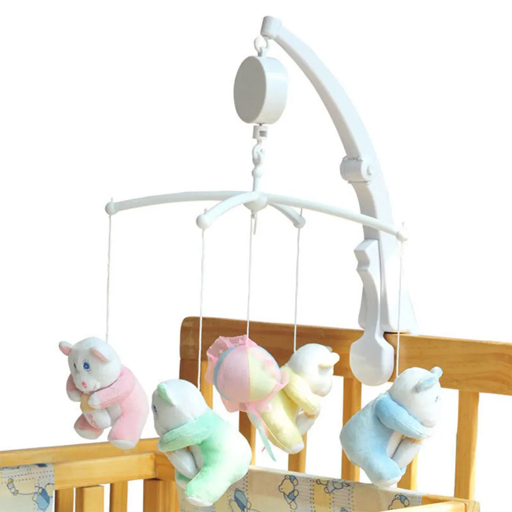 Творческий Clolckwork колокольчики для детской коляски замечательная Новинка меховой шарик-подвеска кукольная кровать колокольную