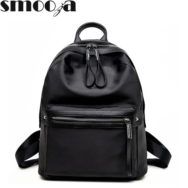 

SMOOZA Brand Large Lady Fashion Waterproof Backpack Women School Backpacks Travel Casual Lady Shoulder Mochila Multifunctional