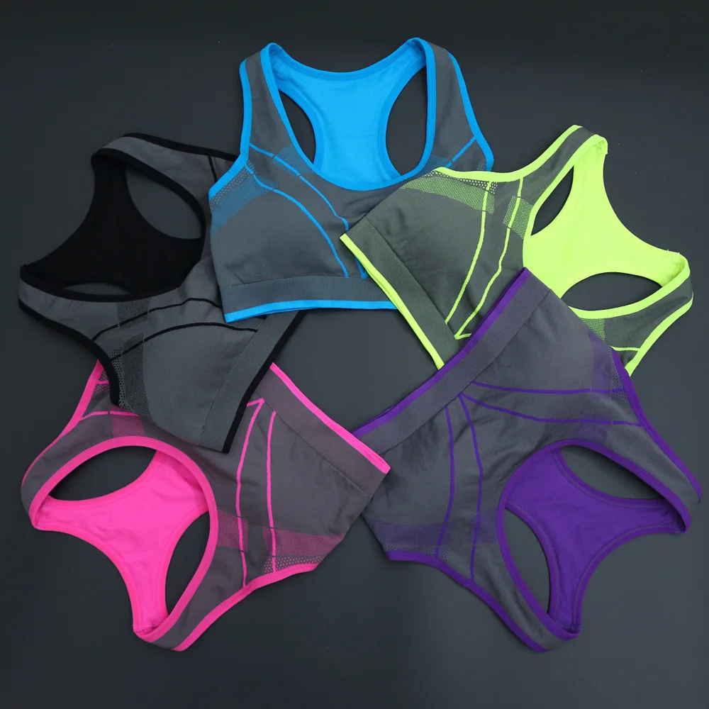 2017 Fitness Yoga Sports Bra Underwear Running Gym Exercise Strap