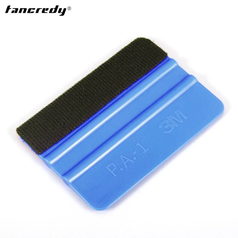 

Car Sticker Vinyl Film wrapping tools Blue Scraper squeegee with felt edge Car Styling Supplies Car-Styling Stickers Accessories