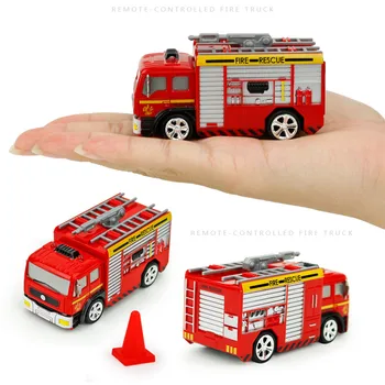 

abay 2019 hot 8027 1:58 Water Tank Truck Fire-Engine RC Car Mini 4 Channel FH-39