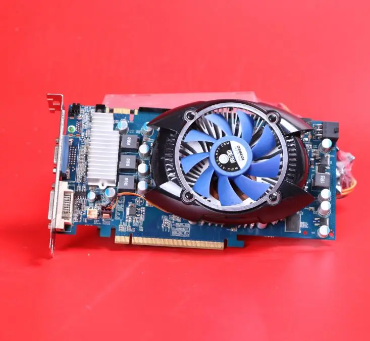  Free shipping 90% for new original for GALAXY GTS250 512M alone PCIE DVI 256BIT DDR3 