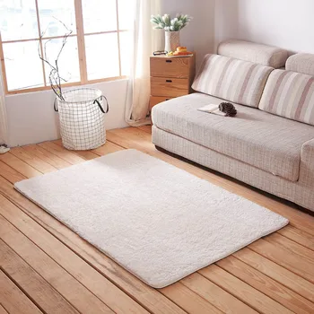 

Large White Living Room Carpet Nordic Anti-Slip Children Baby Bedroom Soft Rug For Kitchen Floor Bathroom Door Red Mat Luxury