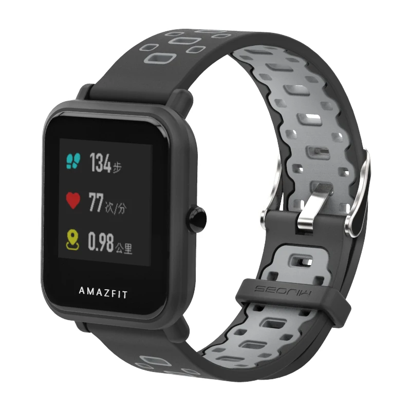 Accessories Xiaomi Amazfit Bip Watch | Strap Xiaomi Huami Amazfit Bip 22mm - 20mm -
