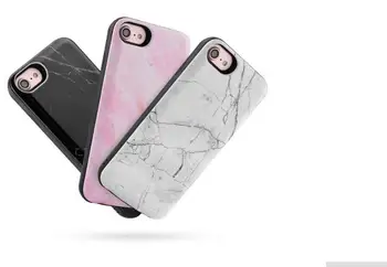

2019 Marble Battery Charger Case for iPhone 6/7/8 3000mAh/6000mAh External Battery Power Bank Charger for iPhone 6/7plus