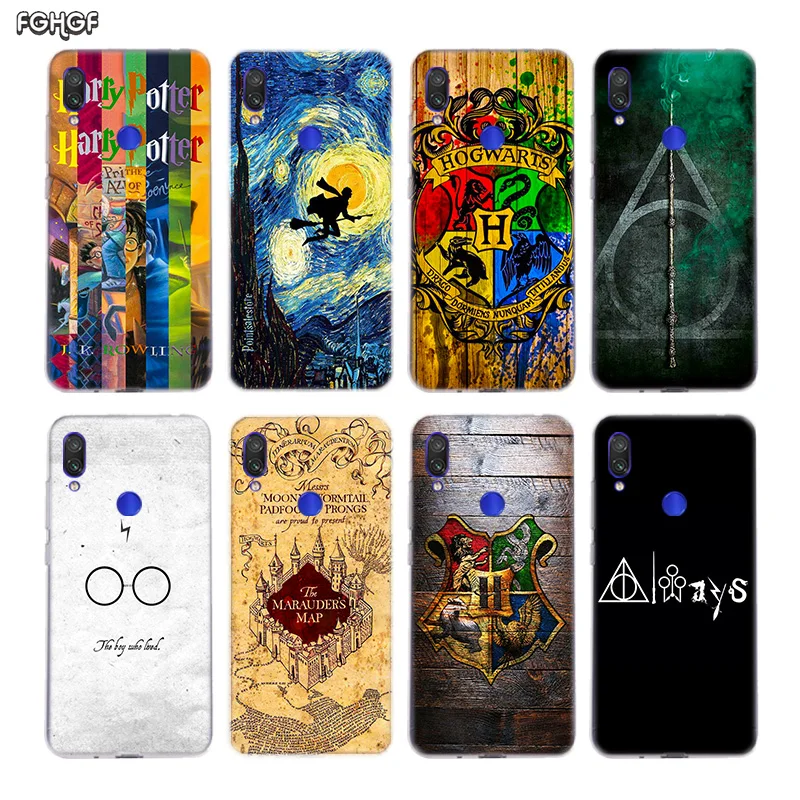 

Harry Potter Books Case For Xiaomi redmi Note 7 Pro 6 5 4 Case For Xiomi Redmi 4 4A 4X 5 Plus 5A 6 6A Silicone Fundas Cover