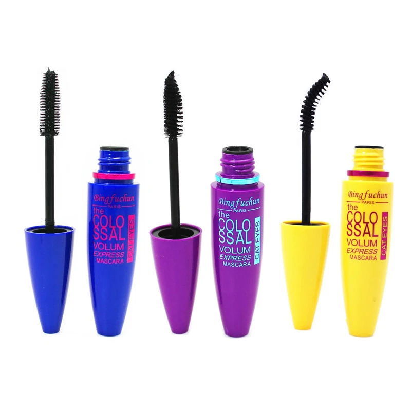 

1Pc Extension 3D Fiber Mascara Make up Lengthing Waterproof Long Curling Black 4D Fiber Mascara Eye Lashes Cosmetic Makeup Tools