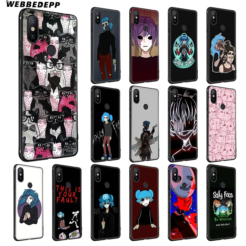 Мягкий силиконовый чехол WEBBEDEPP Sally Face Game для Xiaomi Redmi Note 7 6 6A 5 4 4X 4A S2 Plus Pro Lite Go |