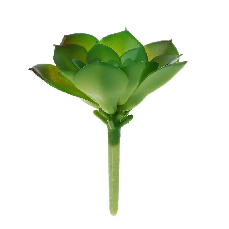 1 шт. искусственный пластиковый лист поддельные растения кактус дом сад вечерние внутренний наружный Декор - Цвет: 02