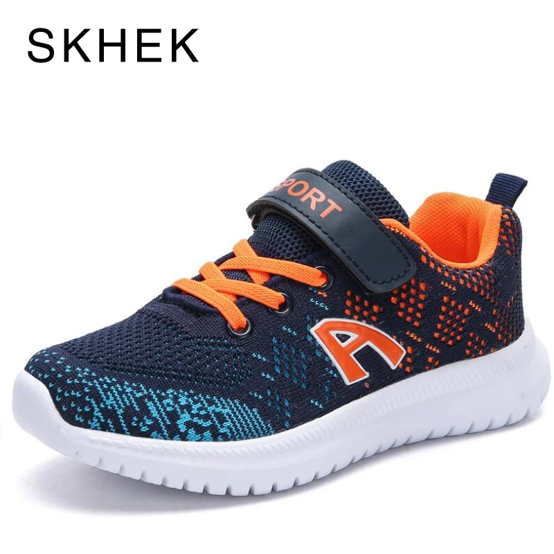 SKHEK الأطفال أحذية الاطفال الفتيان الفتيات أحذية رياضية تنفس احذية الجري شبكة عارضة الفتيات الفتيان الأحذية الرياضية عدم الانزلاق الاطفال ري...