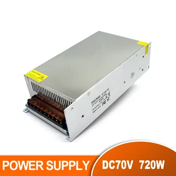 

Switch Power Supply DC70V 10.3A 720W Power Source Transformer 220V AC-DC SMPS For CNC Router Machine Equipment Stepper Motor