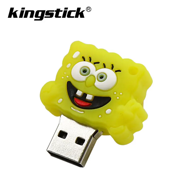 Pendrive 4GB 8GB 16GB 32GB 64GB USB Flash Drive Cute Spongebob Patrick together U disk lovely creative Cartoon pen drive Pendrive 4GB 8GB 16GB 32GB 64GB USB Flash Drive Cute Spongebob Patrick together U disk lovely creative Cartoon pen drive