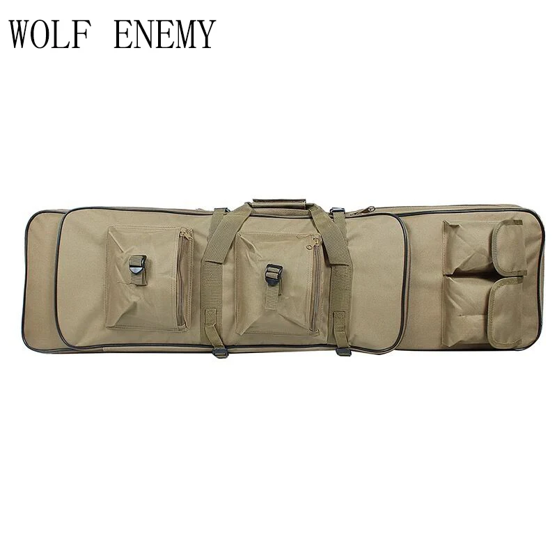 100cm 40" Inch Double Pockets SWAT Dual Tactical Large Capacity