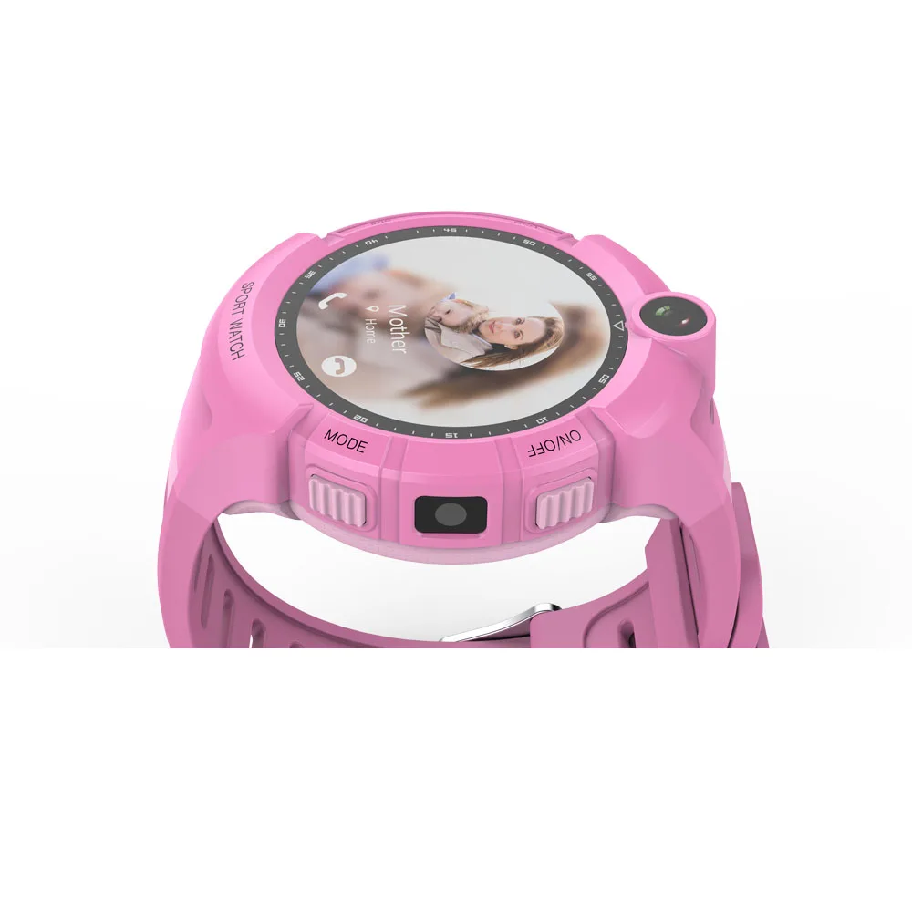 

round display shape touch screen with camera kids watch phone Q610