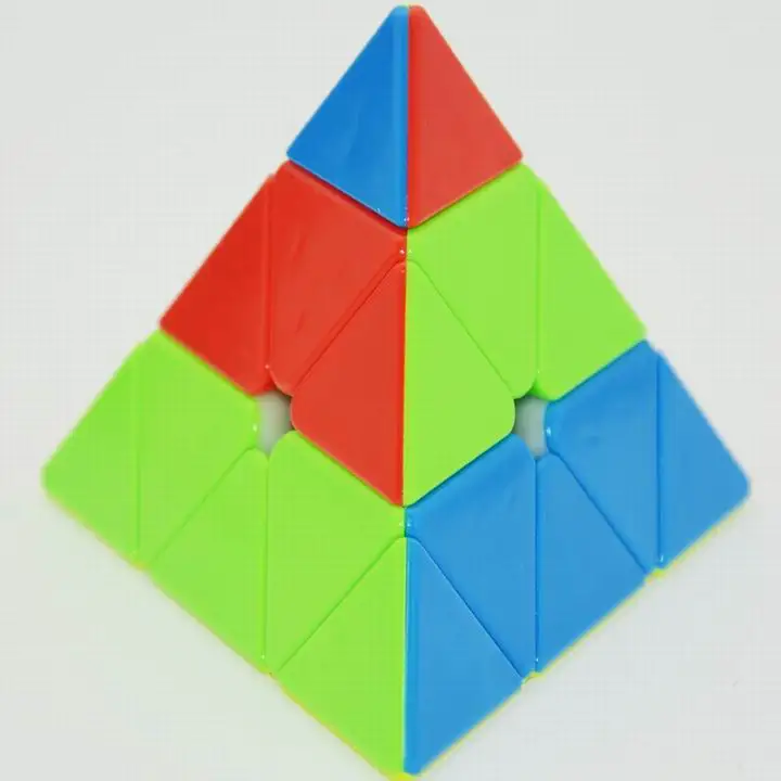 4pcs Qiyi X-MAN Galaxy V2+Volt SQ-1+Wingy Skew+Bell Triangle XMD Speed Mofangge MagicCube Puzzle Pyramin Square 1 Toys FOR Child