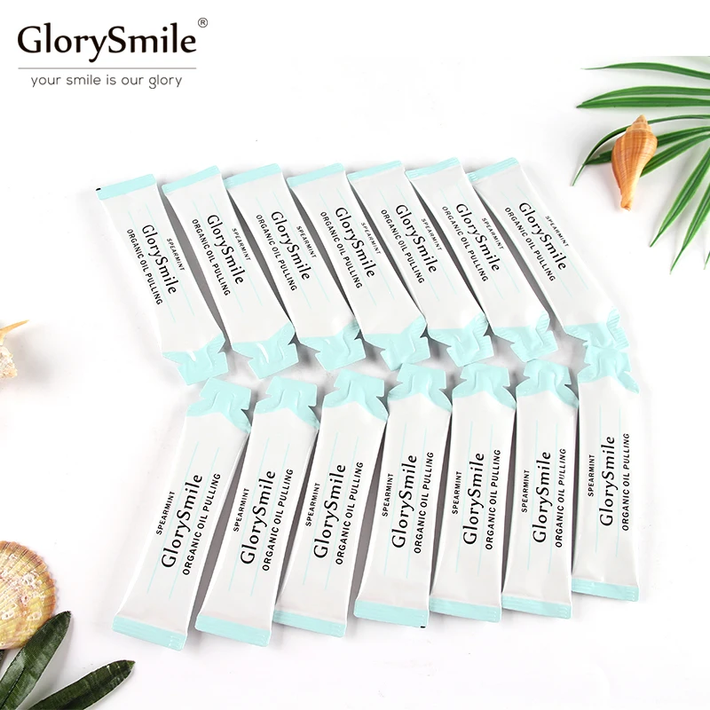 14 Sachets 100 Natural Organic Coconut Oil Pulling Mouthwash Oral