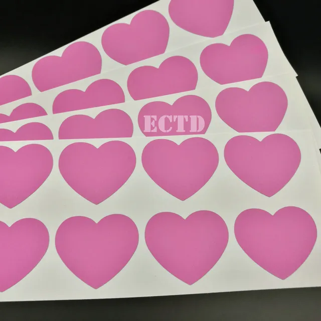 Small Scratch Off Sticker 27x32mm Love Heart Shape Pink Color Blank  Stickers For Secret Code Cover Wedding Party Gift - AliExpress