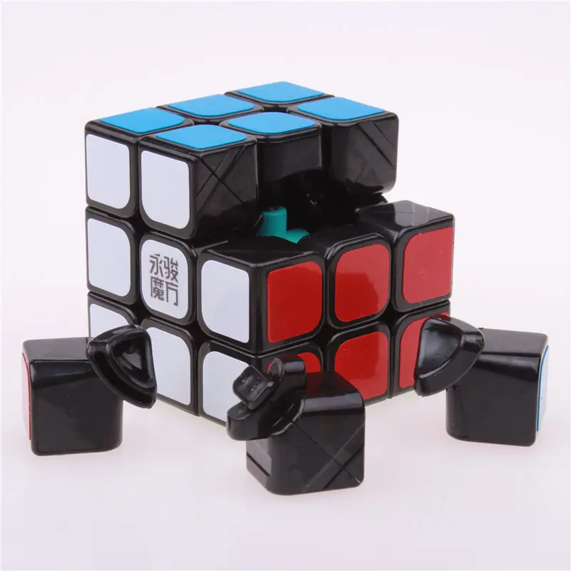 YongJun Chilong 3x3x3 магические Пазлы куб YJ 3 слоя магический скоростной куб профессиональный конкурсный куб MoYu Neo Cubo Magico для детей
