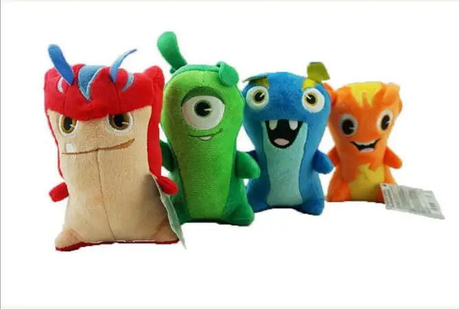 

1Pcs/set 15cm Anime Plush Slugterra Elves Bludgeon Burpy Doc Joules Stuffed Plush Toys Doll Soft Toy for Christmas Gift Randomly