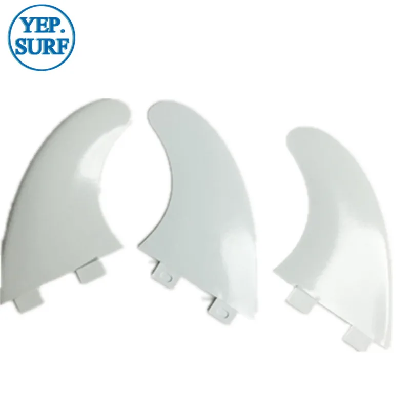 Tri fin Sets Double Tabs M Surf Fins Plastic Nylon+Fibreglass Fins  Quad Finwith High Quality