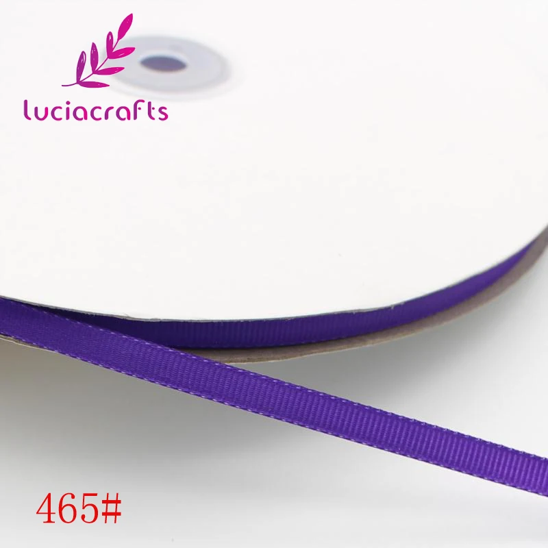 Lucia Crafts 1 Катушка/партия(100 ярдов) 6 мм многоцветные корсажные ленты для шитья, ленты для рукоделия, украшения для свадебной вечеринки U0202