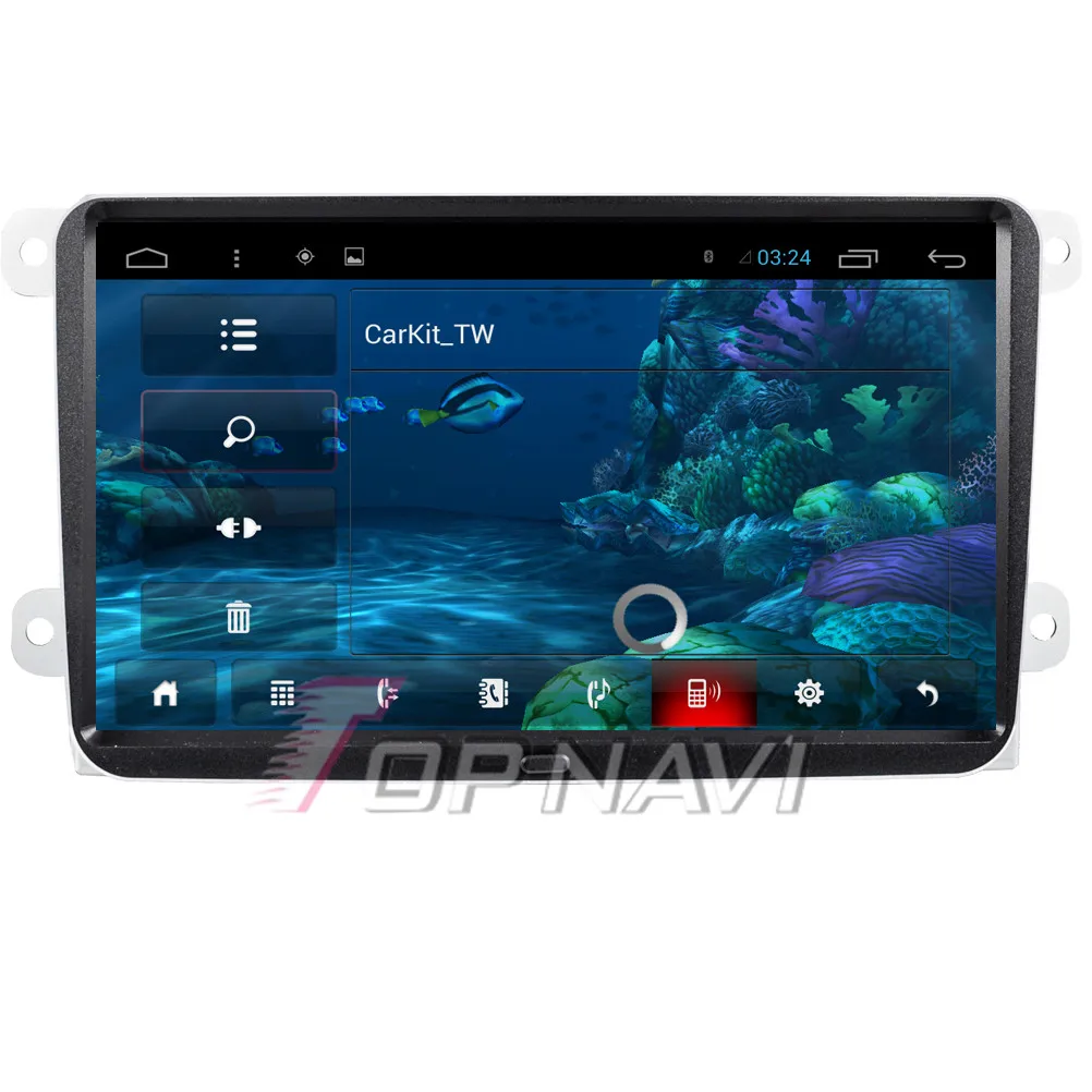 Excellent Topnavi 9" Quad Core Android 6.0 Car GPS Navigation for VW Magotan Autoradio Multimedia Audio Stereo,NO DVD 13