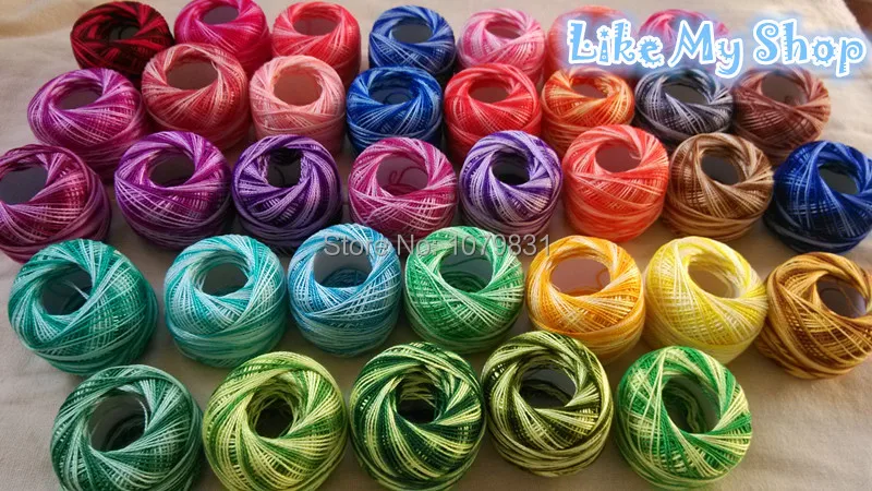 Плетеная нить из 100% хлопка 8 S перекрестная для вышивания крестиком|embroidery